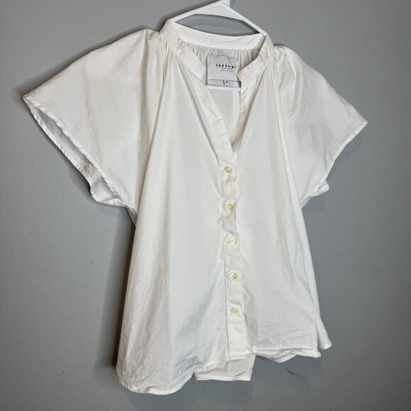 the shirt rochelle behrens Small White Short Sleeve - Picture 3 of 7